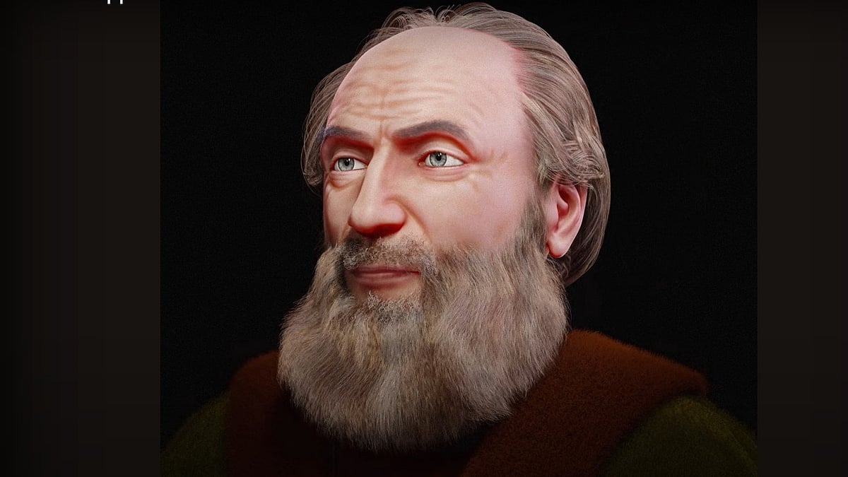 Ivan the terrible's visage - Screengrab from Cicero Moraes YT video